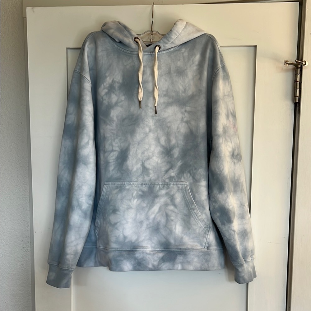 Rails Cloudy Blue Tie Dye Hoodie